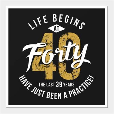  Life Begins at Forty!  - An Ode to Laughter and Resilience During the War Years